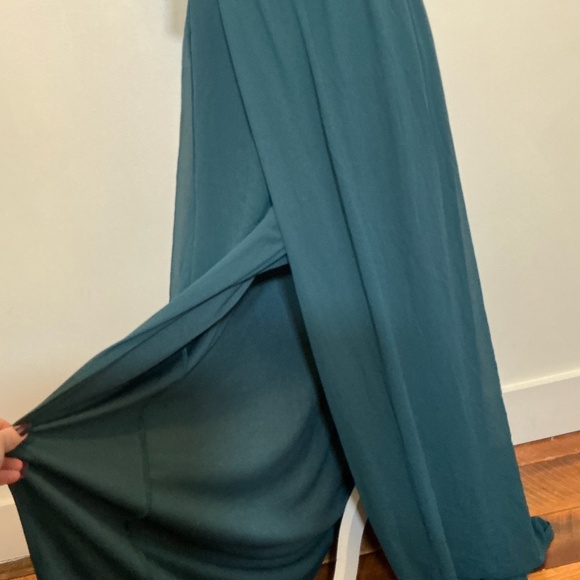 Show Me Your Mumu Kendra Maxi Dress in Emerald Green Size Small NWT - Picture 7 of 11